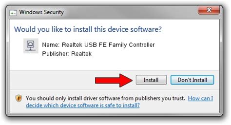 Download Realtek USB FE Family Controller driver .